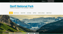 Desktop Screenshot of banffnationalpark.com
